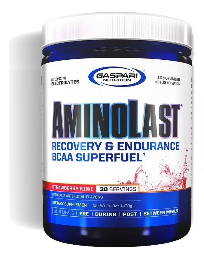 Gaspari Nutrition – Aminolast 30 Porciones Kiwi Strawberry