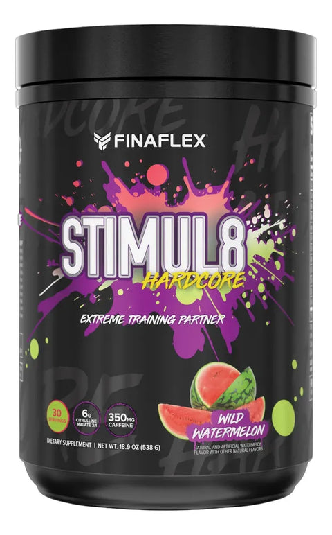 Finaflex Stimul8 Hardcore Ex 30 Servicios Wild Watermelon