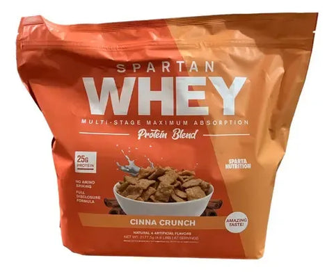 Sparta Spartan Whey Protein Blend 4.8 Lbs Cinna Crunch