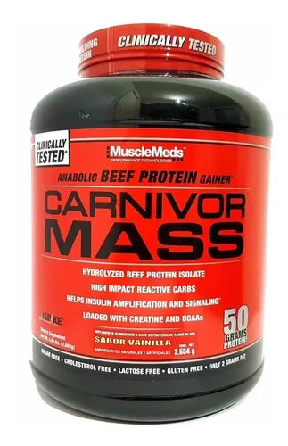 Musclemeds Mmd Carnivor Mass 6 Lbs Vainilla Caramel