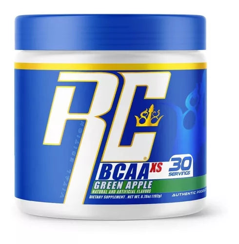 Ronnie Coleman – Ronnie BCAA-Xs 30 Porciones Green Apple – Aminoácidos – Re