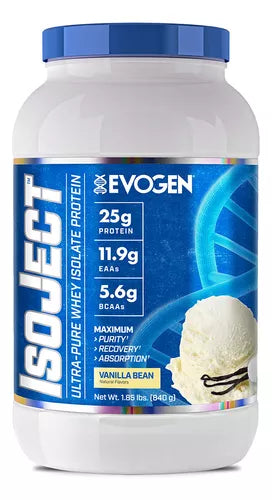 Evogen Nutrition – Isoject 1.97 lb Vainilla Bean