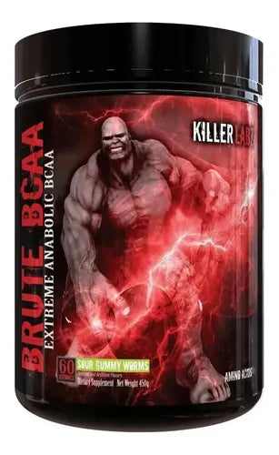 KILLER LABS Killer Labs Killer Brute BCAA 60 Servicios Sour Gummy Worm