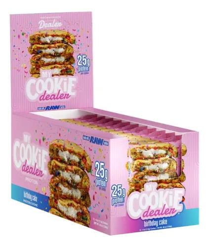 RAW Raw My Cookie Dealer 113 g 12 Pack Birthday Cake