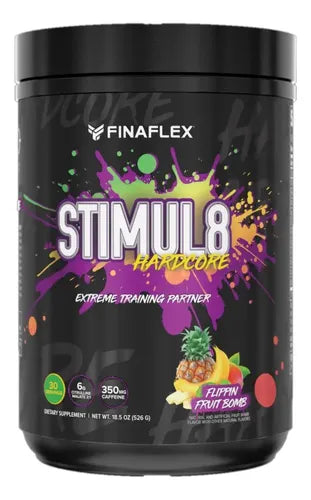FINAFLEX Finaflex Fina Stimul8 Hardcore Ex 30 Servicios Flippin Fruit Bomb