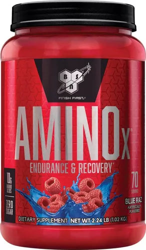BSN AMINO X (70 SERV) BLUE RASPBERRY *OFERTA*
