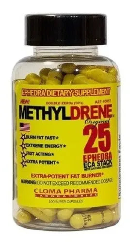 Cloma Pharma Clp Methyldrene Amarillo 100 Cápsulas