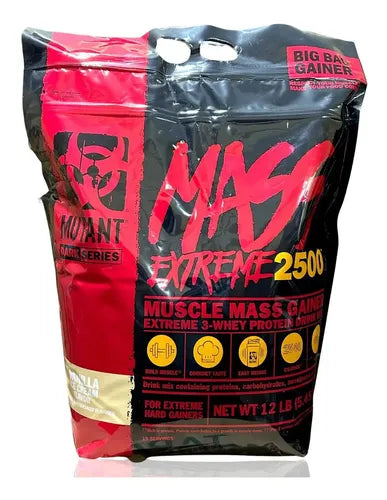 MUTANT Mutant Mut Mass Xxxtreme 2500 12 Lbs Vainilla Ice Cream