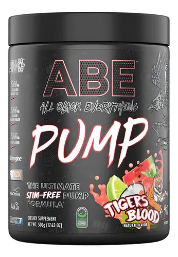 An Abe Pre-workout Pump 40 Servicios Tiger Bloods
