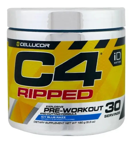 Cellucor Cel C4 Ripped 30 Servicios Blue Razz