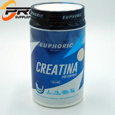 Euphoric Creatina 1 kg Sin Sabor