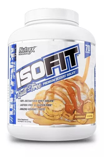 Nutrex – Nt Isofit 5 lb Banana Foster – Proteínas – Sabor Nutrex Isof