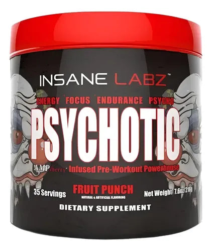 INSANE LABZ Insane Labz Ins Psychotic Black 35 Servicios Fruit Punch