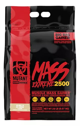 Mutant – Mut Mass Xxxtreme 2500 (20 lb) Vainilla *Oferta* – Mass Gain