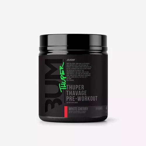 Raw – Thuper Thavage Pwo 20 Porciones White Cherry – Suplementos – Sabo