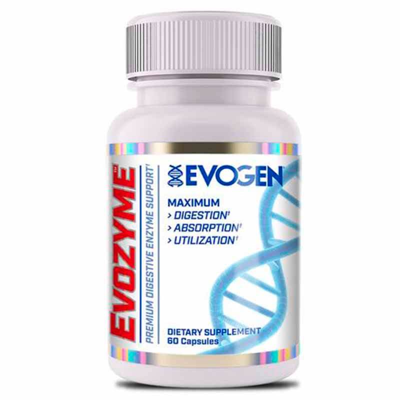 Evogen Nutrition – Evo Evozyme 60 Cápsulas – Ropa – Sabor Evogen Nutrition