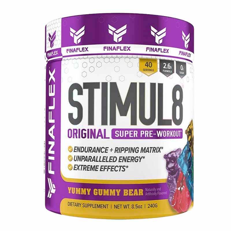 Finaflex – Fina Stimul8 35 Porciones Gummy Bear – Suplementos – Sabor Finaf