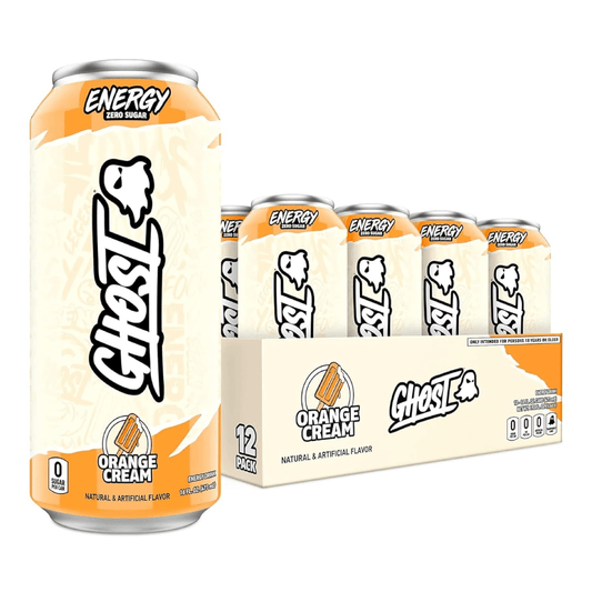 Ghost – Energy 16 oz 12 Paquete Orange Cream – Creatina – Rendimiento