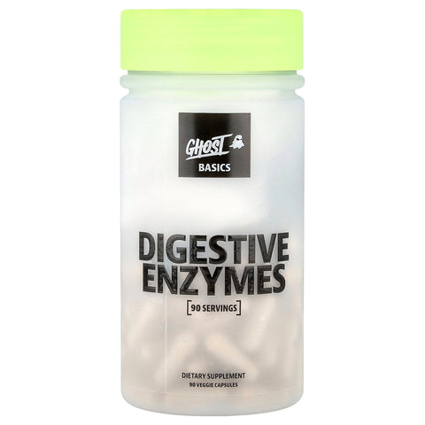 GHOST Ghost Digestive Enzymes 90 Cápsulas "nuevo"