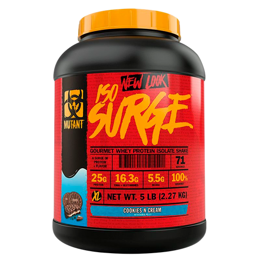 Mutant – Mut ISO-Surge 5 lb Cookies & Cream *Oferta* – Proteínas – Re