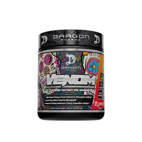 Dragon Pharma – Dragon Venom 40 Porciones Mangonada – Suplementos – Sabor M