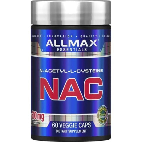 Allmax – Almx N-Acetyl Cysteine Nac 60 Cápsulas – Ropa – Sabor Allmax N-Ac