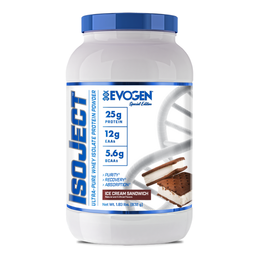Evogen Nutrition – Evo Isoject 1.82 lb Ice Cream Sandwich – Proteínas