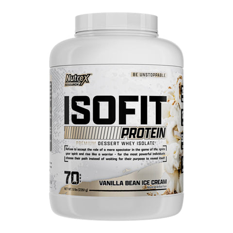 NUTREX Nutrex Nt Isofit 5 Lbs Vainilla Bean Ice Cream
