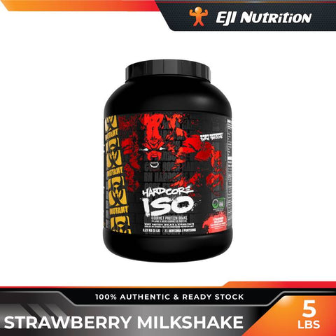 MUTANT Mutant Mut Hardcore Iso 5 Lbs Strawberry Milkshake