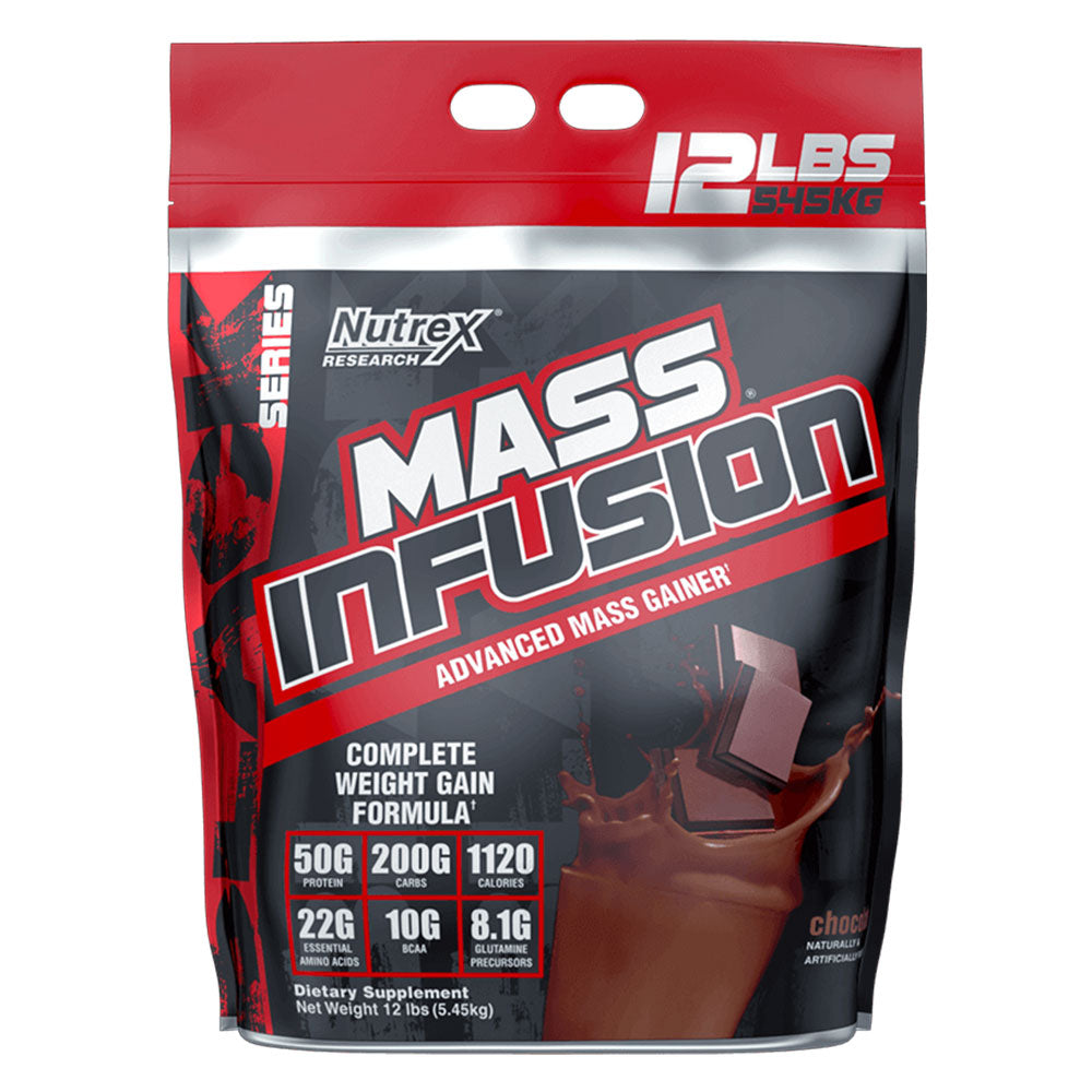 Nutrex – Nt Mass Infusion 12 lb Chocolate *Oferta* – Mass Gainer – V