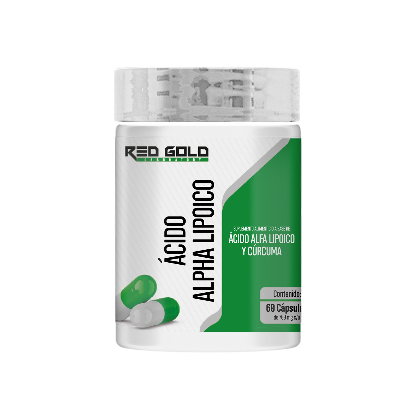 Red Gold – Acido Alfa Lipoico Y Curcuma 700Mg 60 Cápsulas – Ropa
