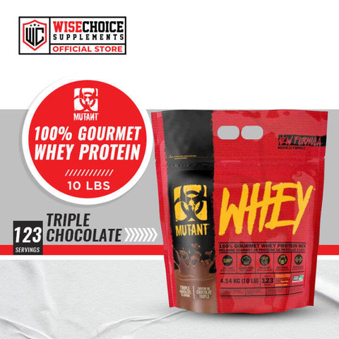 MUTANT Mut Mutant Whey 10 Lbs Triple Chocolate