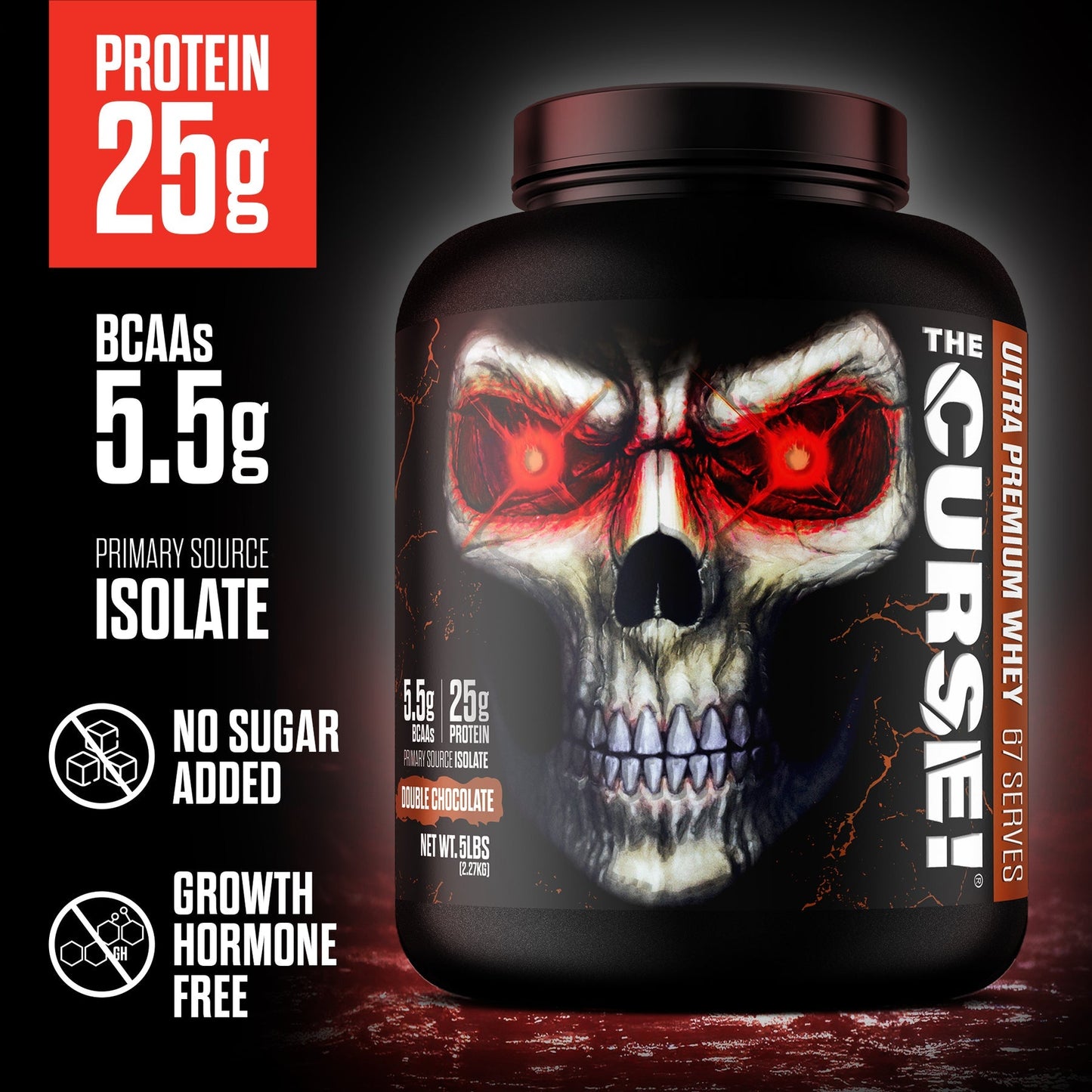 Cobra Labs – Cobra The Curse Ultra Premium Whey 5 lb Chocolate – Prot