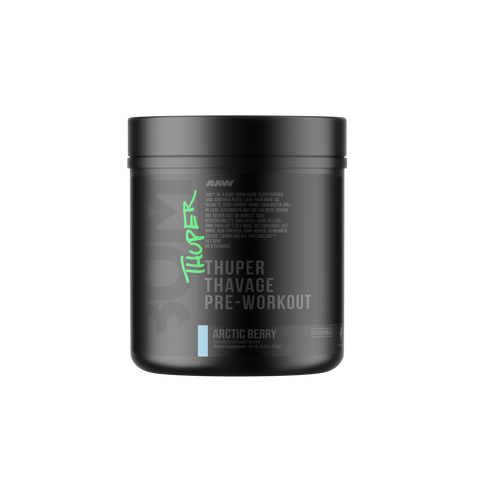 RAW Raw Thuper Thavage Pre-workout 20 Servicios Artic Berry Edicion Limitada