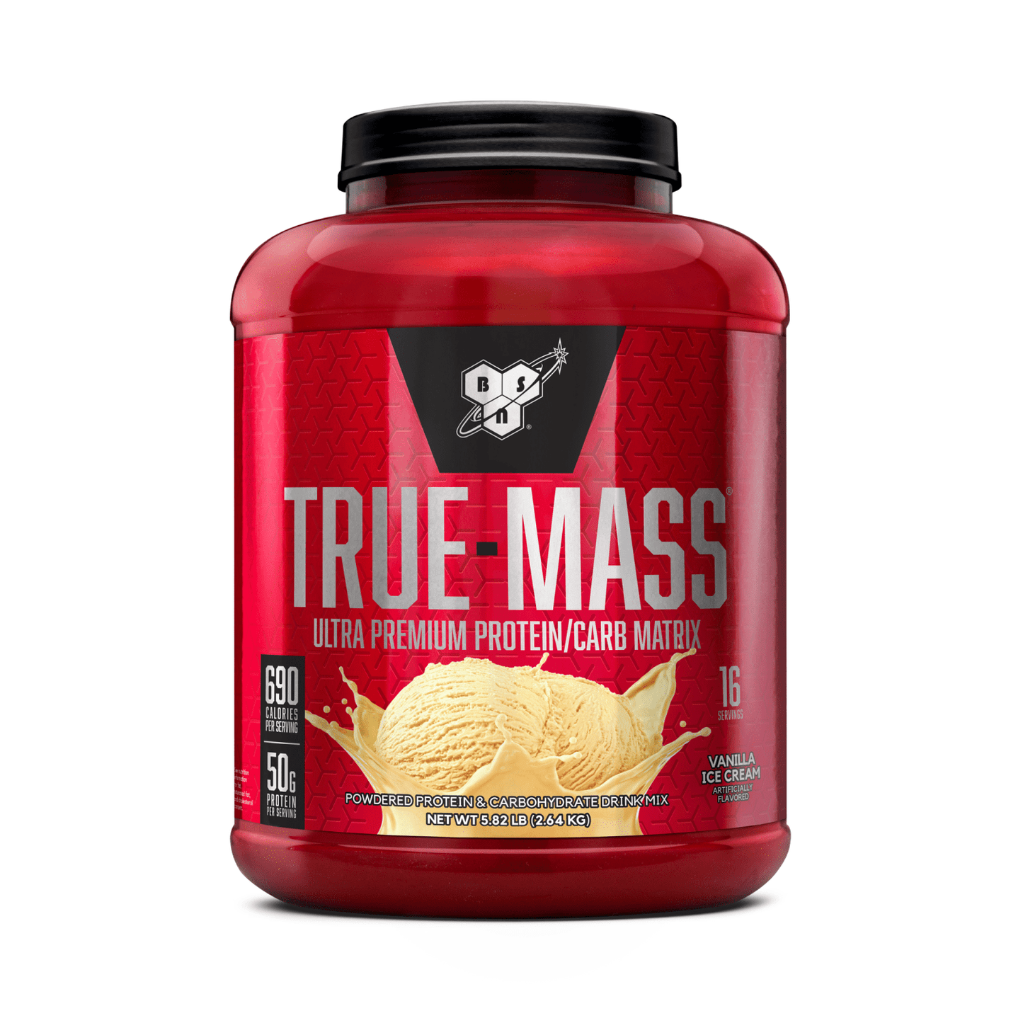 Bsn – True Mass 5.75 lb Vainilla Ice *Oferta* – Mass Gainer – Vol