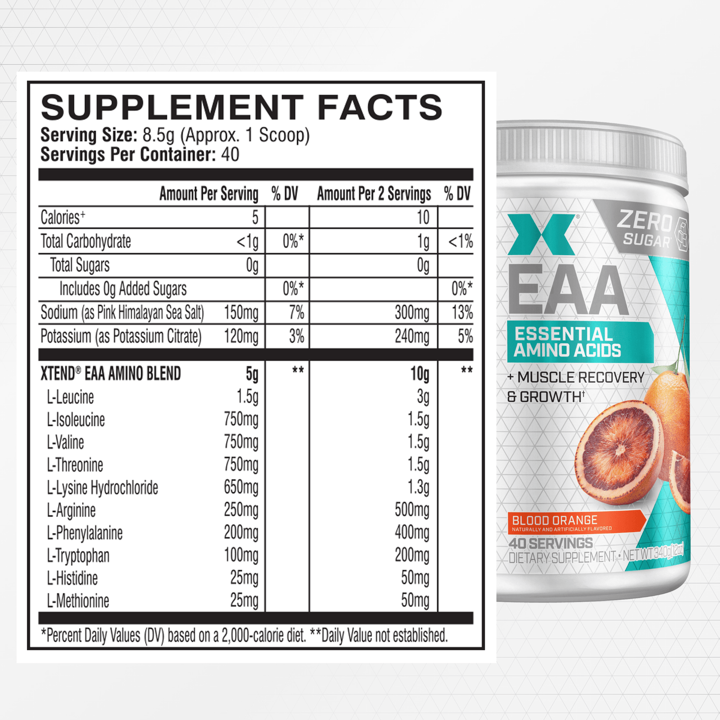 Scivation Xtend Eaa 40 Serv Blood Orange