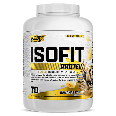 NUTREX Nutrex Nt Isofit 5 Lbs Banana Foster
