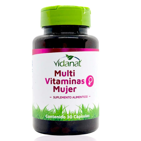 Vidanat Fem Multivitaminas 30 Cápsulas