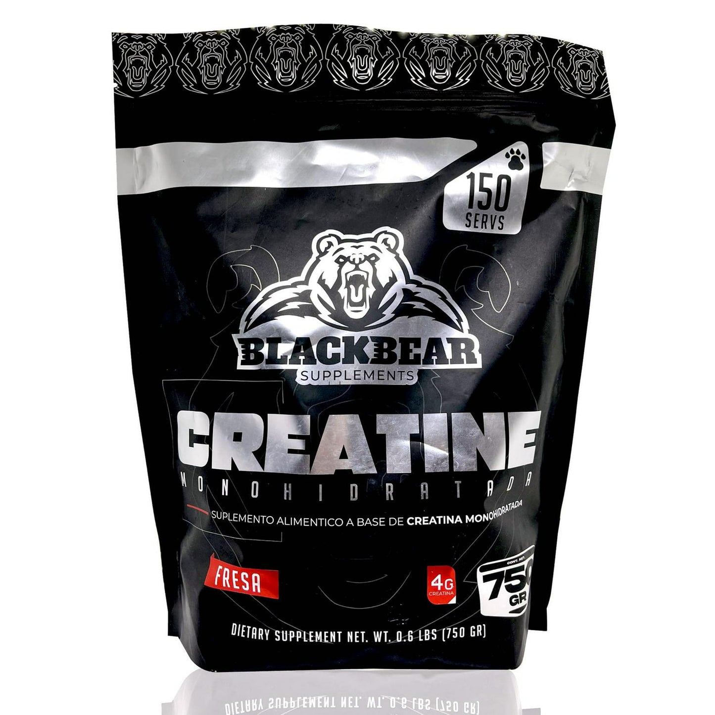 Blackbear – Creatine Monohidratada 750 g Fresa