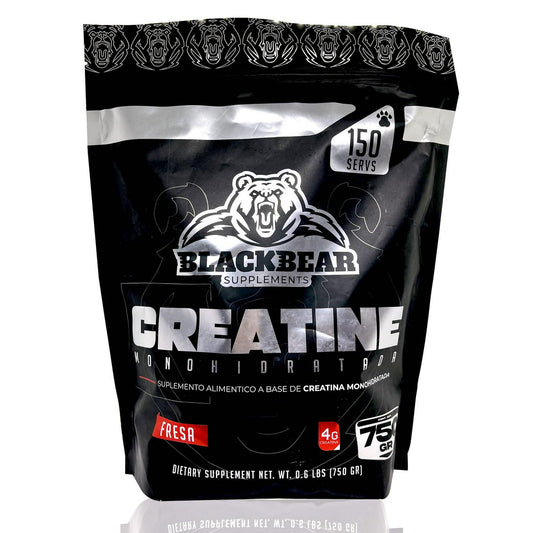 Blackbear – Creatine Monohidratada 750 g Fresa
