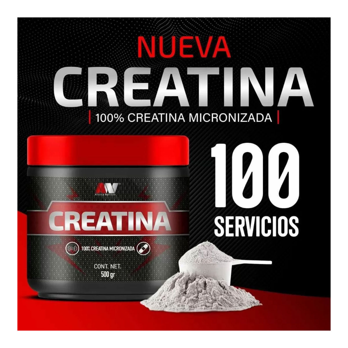 Advance Nutrition – Creatina Micronizada 500Grs