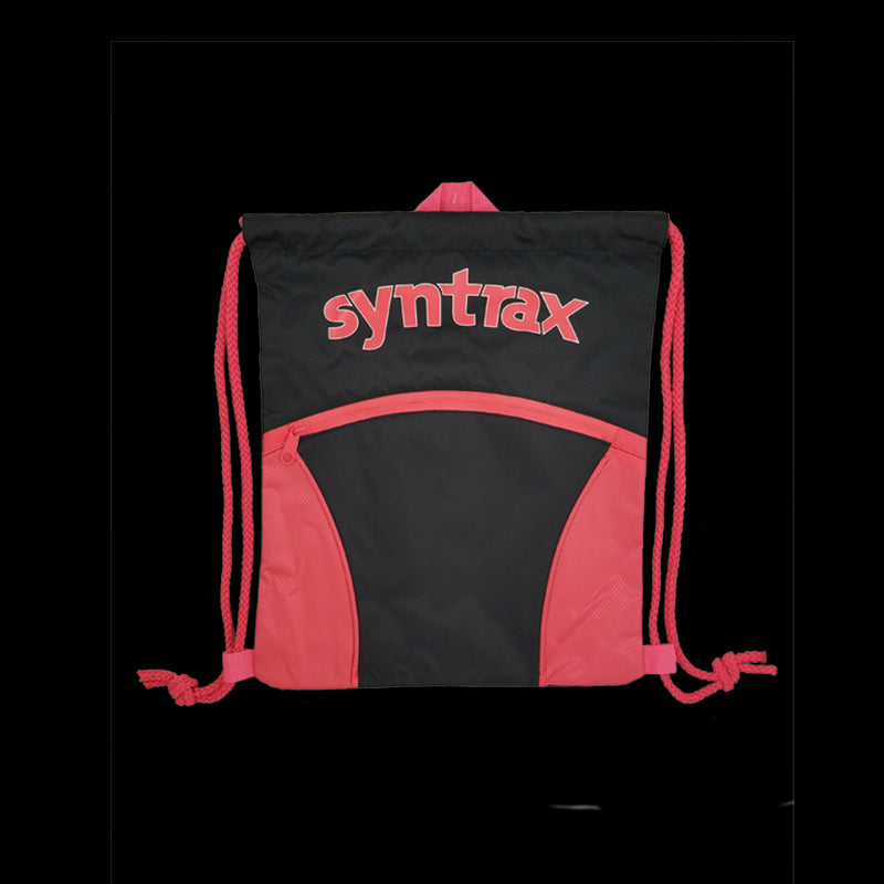 Syntrax – Syn Aerobag Drawstring Black Salmon – Suplementos – Sabor Sy