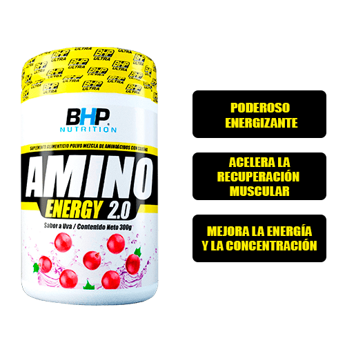 Bhp – Amino Energy 30 Porciones Ponche De Frutas – Aminoácidos – Recupe