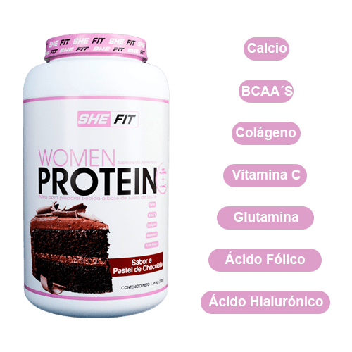 Bhp – She Fit Woman Protein 3 lb Pastel De Chocolate – Proteínas