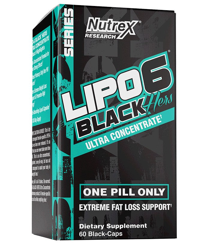 NT LIPO 6 BLACK UC HERS 60 CAPS