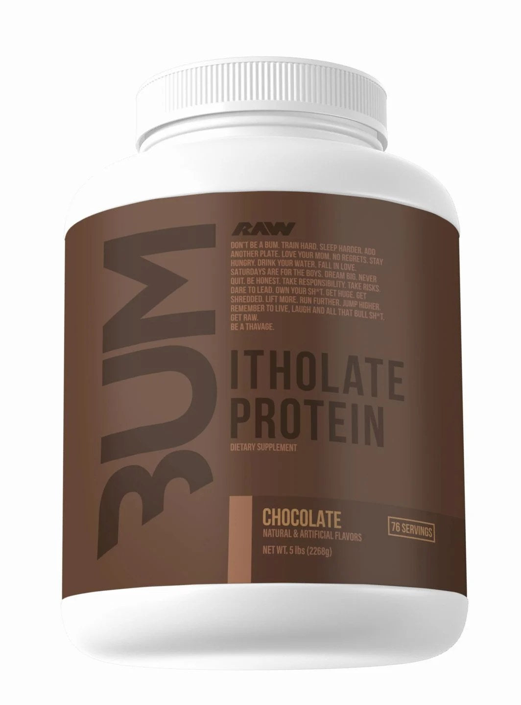 Raw – Cbum Itholate 5 lb Chocolate – Suplementos – Sabor Chocolat
