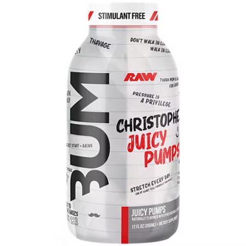 RAW Raw Cbum Pump Rtd Pre-workout No Stim 12 Oz/ 12 Pack Juicy Pumps