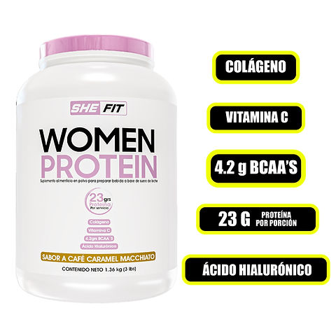 Bhp – She Fit Woman Protein 3 lb Vainilla – Proteínas – Alta Prot