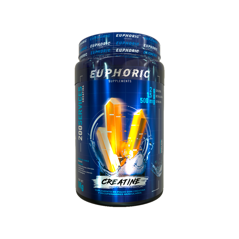Euphoric – Creatina 1 kg Mora Azul