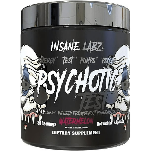 Insane Labz – Ins Psychotic Test 30 Porciones Watermelon – Suplementos – Sa
